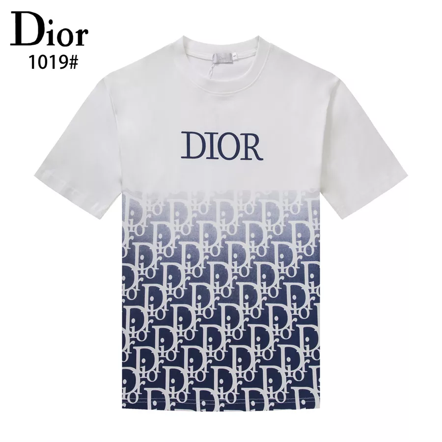 christian dior t-shirt manches courtes pour unisexe s_127720a